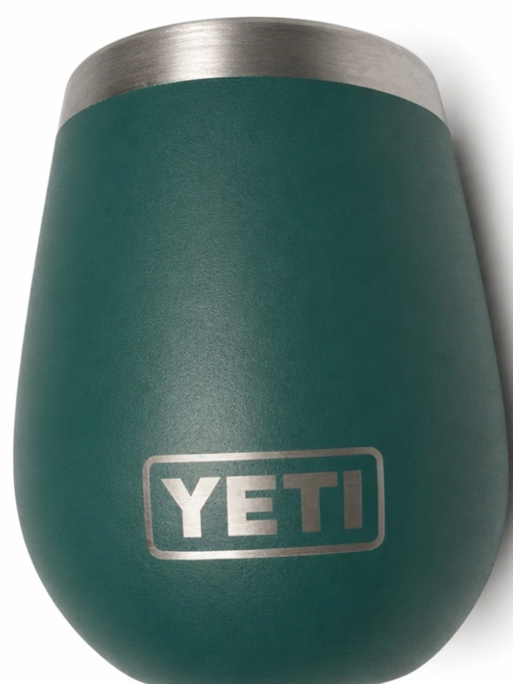 Yeti Teal Stainless Steel Insulated Wine Tumbler 10oz